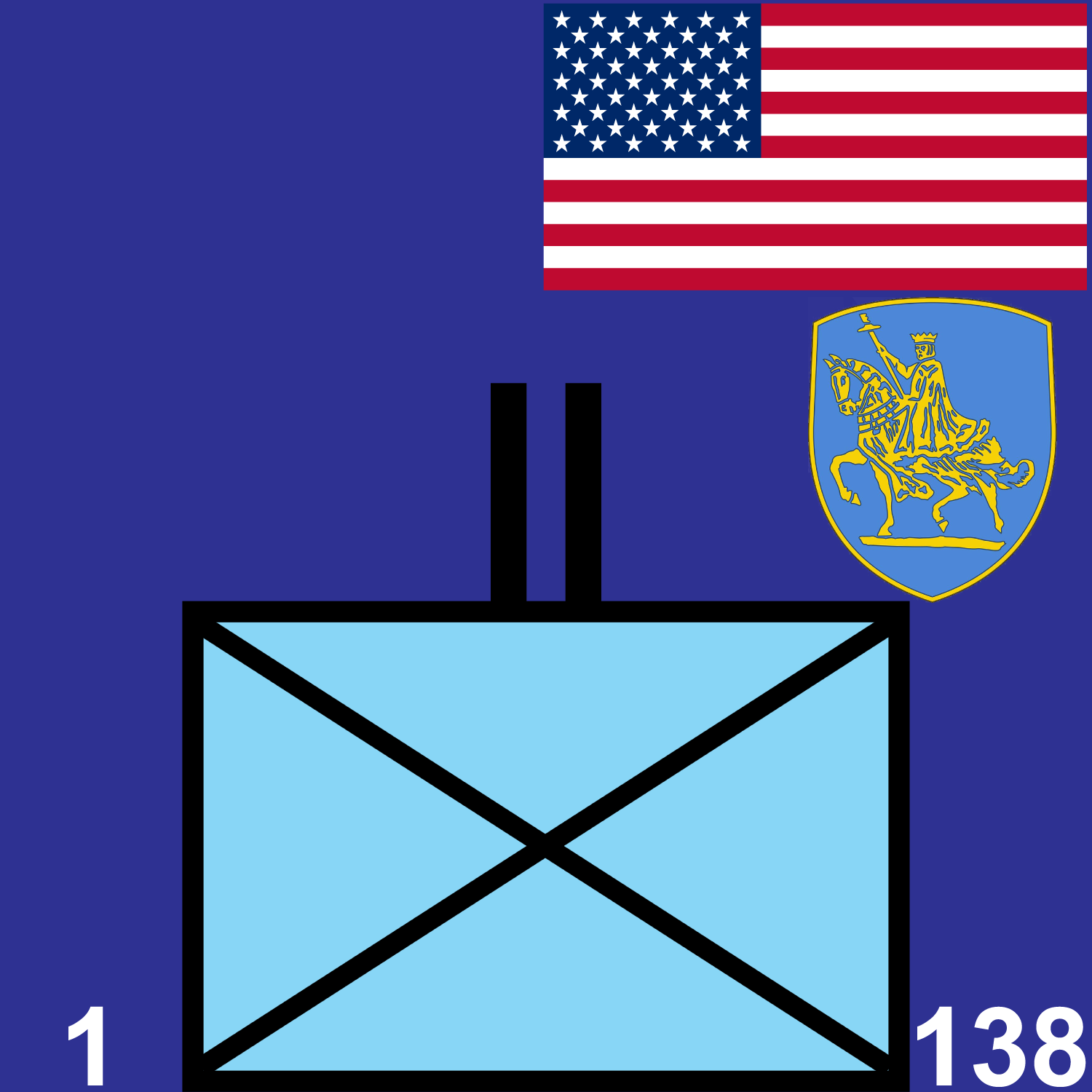 1st Battalion, 138th Infantry Regiment icon